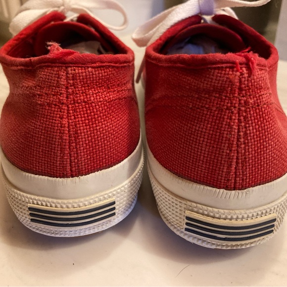 Red Skate Shoes by The Limited, Vans Style - Picture 6 of 8